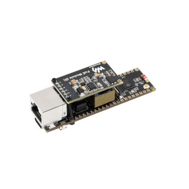 Микрокомпьютер ESP32-S3-ETH+POE Module (B), 240MHz, 512KB SRAM, 16MB Flash, Wi-Fi, Bluetooth 5- фото