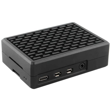 Алюминиевый корпус-радиатор для Raspberry pi 4 p4-srz008v (черный, без куллеров)- фото6