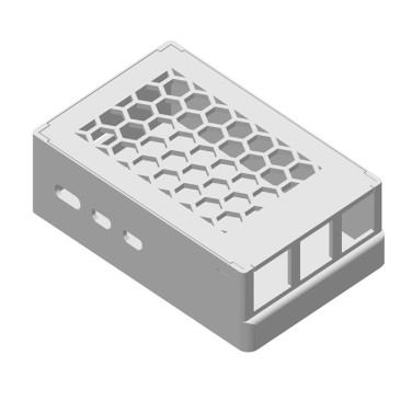 Пластиковый корпус X1002 для Raspberry Pi 5 Model (Список цветов в описании)- фото