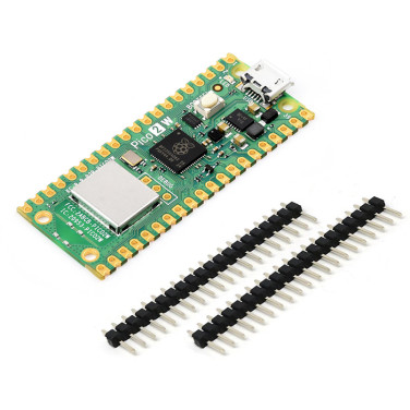 Плата Raspberry Pi Pico 2W RP2350 150Мгц, 520Кб SRAM, 4MB Flash Wi-Fi 4 Bluetooth 5.2 - фото