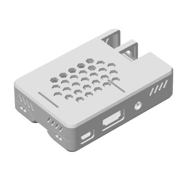 Пластиковый корпус для Raspberry Pi 3 Model B / B+- фото3