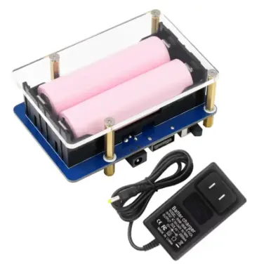 Модуль бесперебойного питания UPS HAT (B) для Raspberry Pi 5В 5А, разъем Pogo Pins- фото